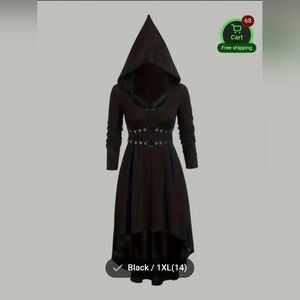 Nwot Gothic Dress size XL